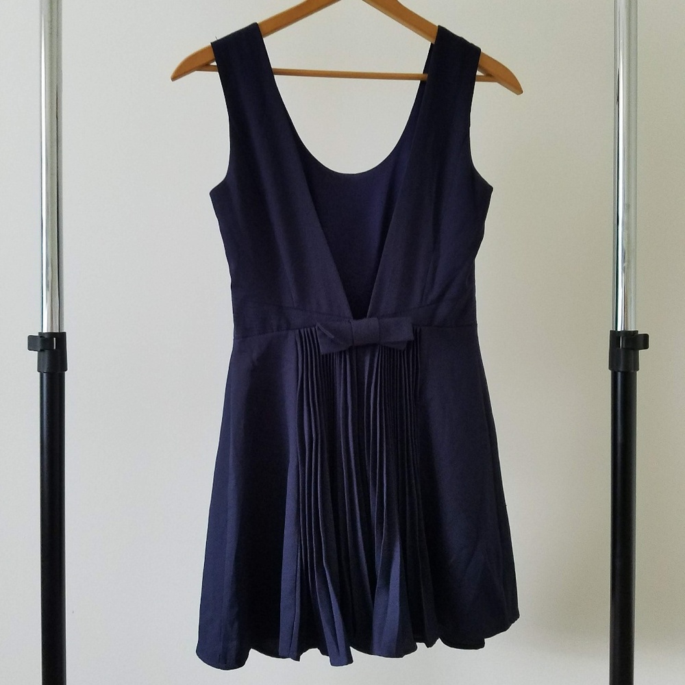 Navy Low Back Dress by Double Zero - M